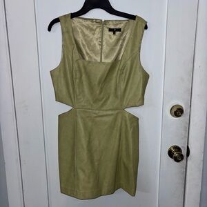 7 For All Mankind Olive Mini Dress